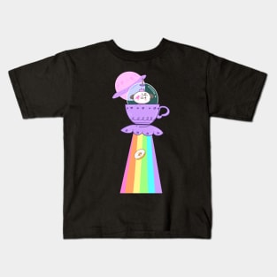 Teatime UFO Kids T-Shirt